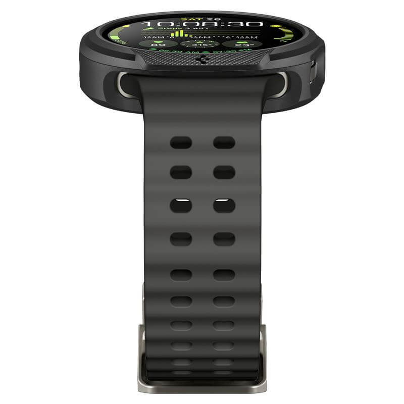 Калъф за Samsung Watch 8 44 mm, Spigen Liquid Air Case, Черен (7)