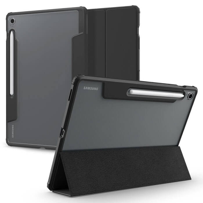 Калъф за Samsung Tab S10 FE Plus 13.1", Spigen Ultra Hybrid Pro Case, Черен