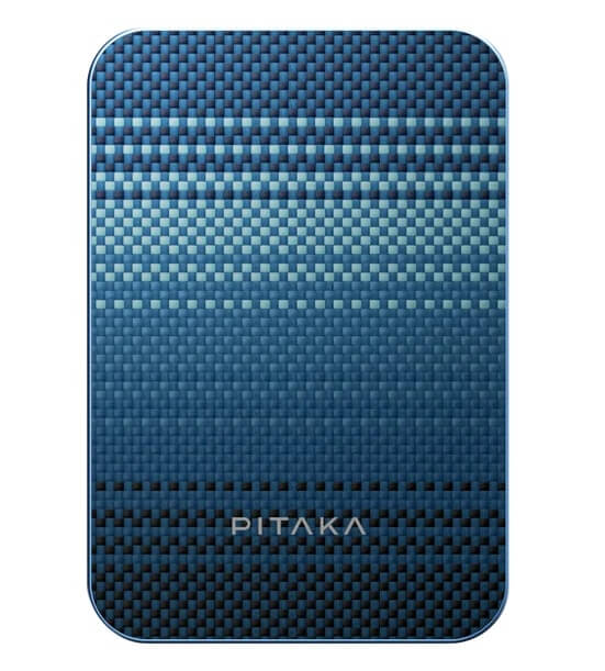 Magsafe Външна Батерия, Pitaka Aramid Magnetic 5000mAh Qi2 Moonrise, Син (2)