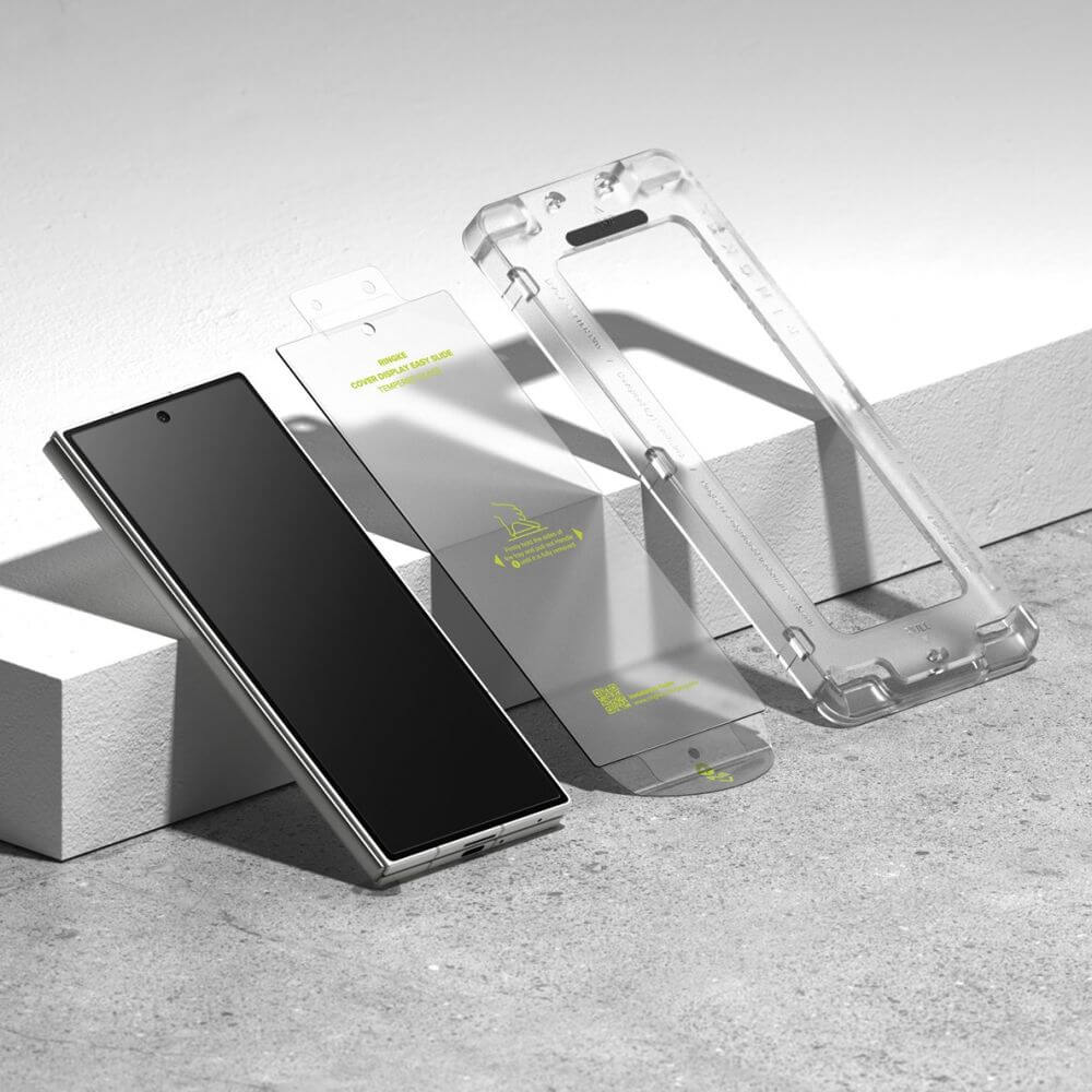 Стъклен Протектор за Samsung Z Fold 7, Ringke Easy Slide Glass 2бр., Прозрачен (7)