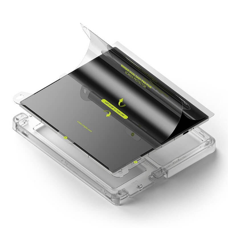 Протектор за Samsung Z Fold 7, Ringke Dual Easy Pro Film Glass 2бр., Прозрачен (3)