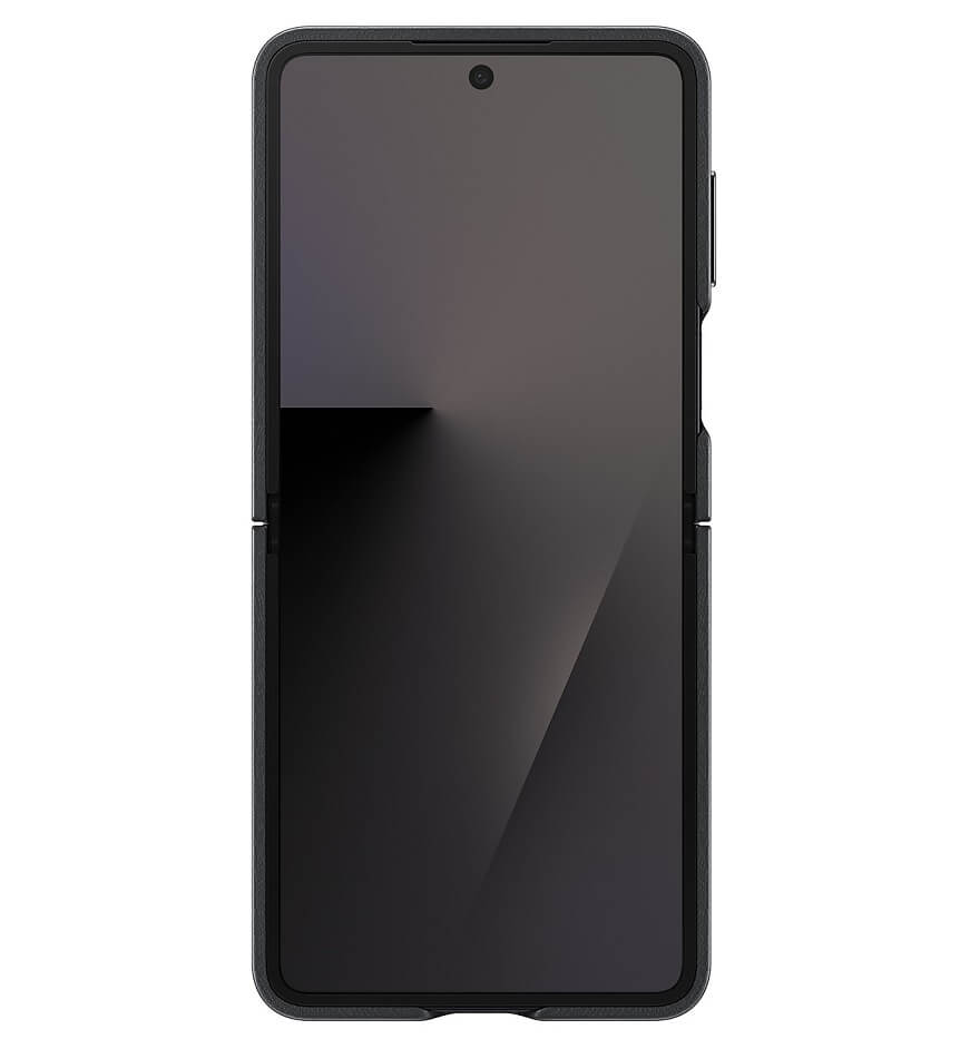 Оригинален Кожен Калъф Samsung Z Flip 7, Kindsuit Case EF-VF766PBEGWW, Черен (2)