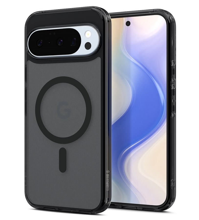Magsafe Калъф за Google Pixel 10 Pro/ 10, Spigen Ultra Hybrid Frost Case, Черен