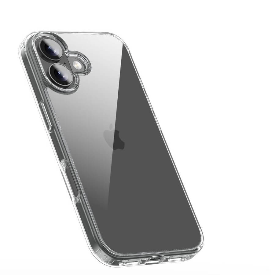 Калъф за iPhone 17, Tech-Protect FlexAir Hybrid Clear Case, Прозрачен (2)