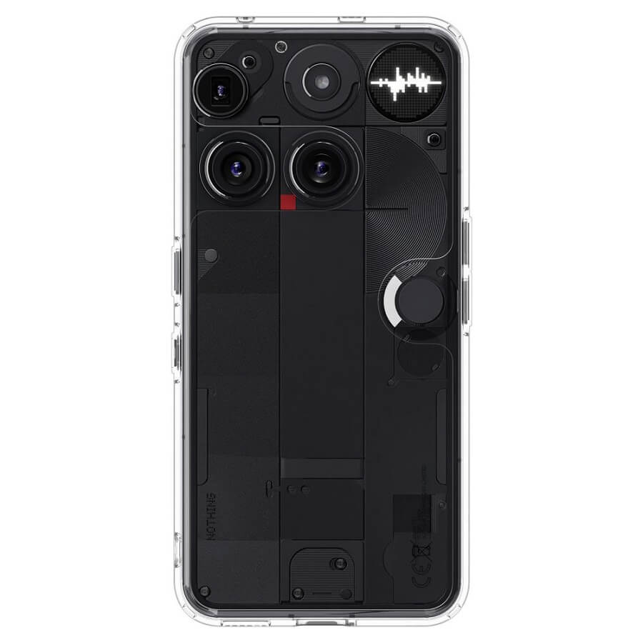 Противоударен Калъф за Nothing Phone 3, Spigen Ultra Hybrid Case, Прозрачен (4)