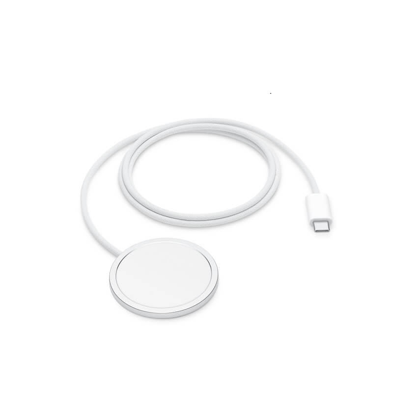 Безжично Магнитно Зарядно Apple за iPhone Magsafe Charger 25W MX6X3ZE/A, Бял (3)