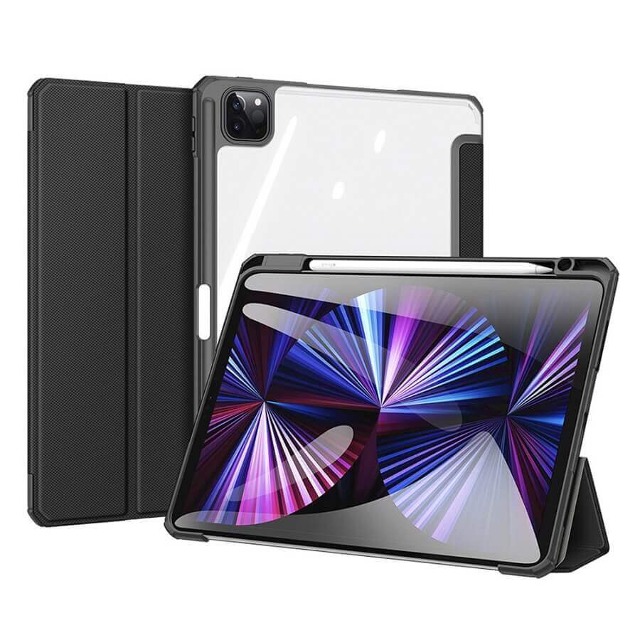 Калъф с Pen Поставка за iPad Pro 11, Dux Ducis Toby Case, Черен