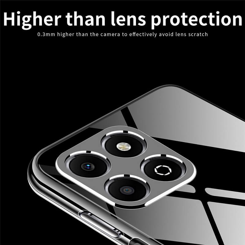 Силиконов Калъф за Honor X6b, Slim Transperant Case, Прозрачен (6)
