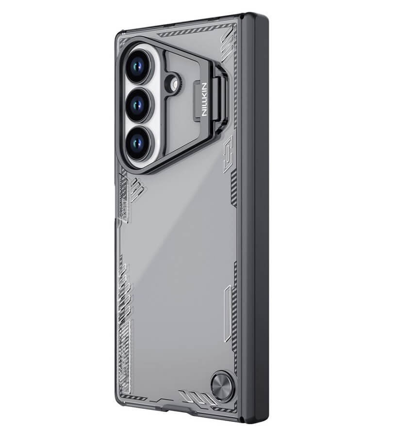 Противоударен Калъф за Samsung Z Fold 7, Nillkin Iceblade CamProp Case, Сив