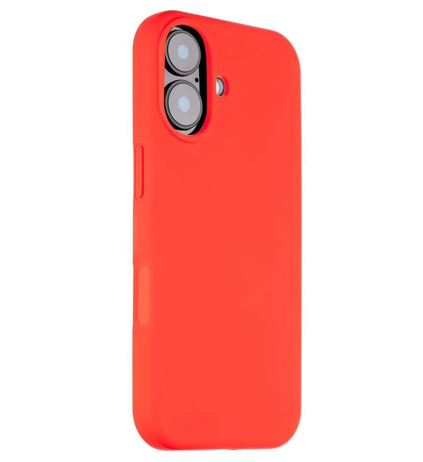 Magsafe Силиконов Калъф за iPhone 17, Tactical MagForce Velvet Smoothie Case, Червен (2)