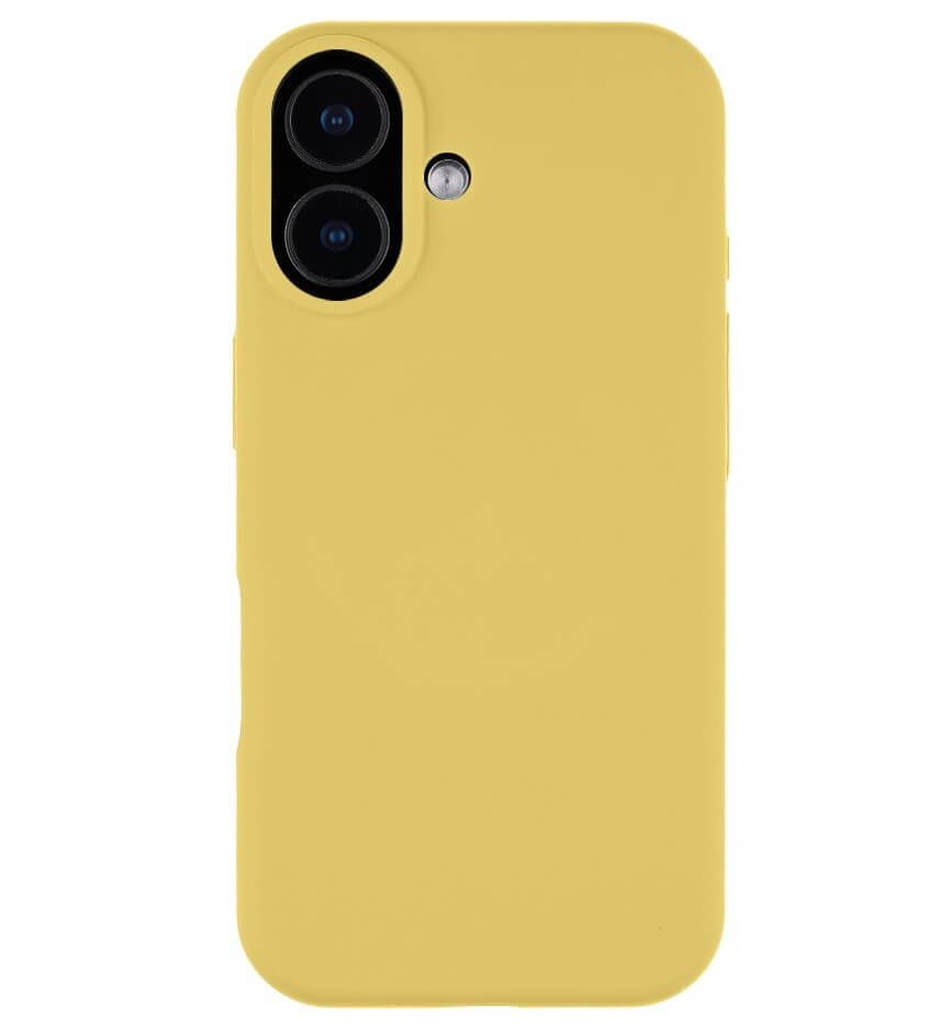 Magsafe Силиконов Калъф за iPhone 17, Tactical MagForce Velvet Smoothie Case, Жълт
