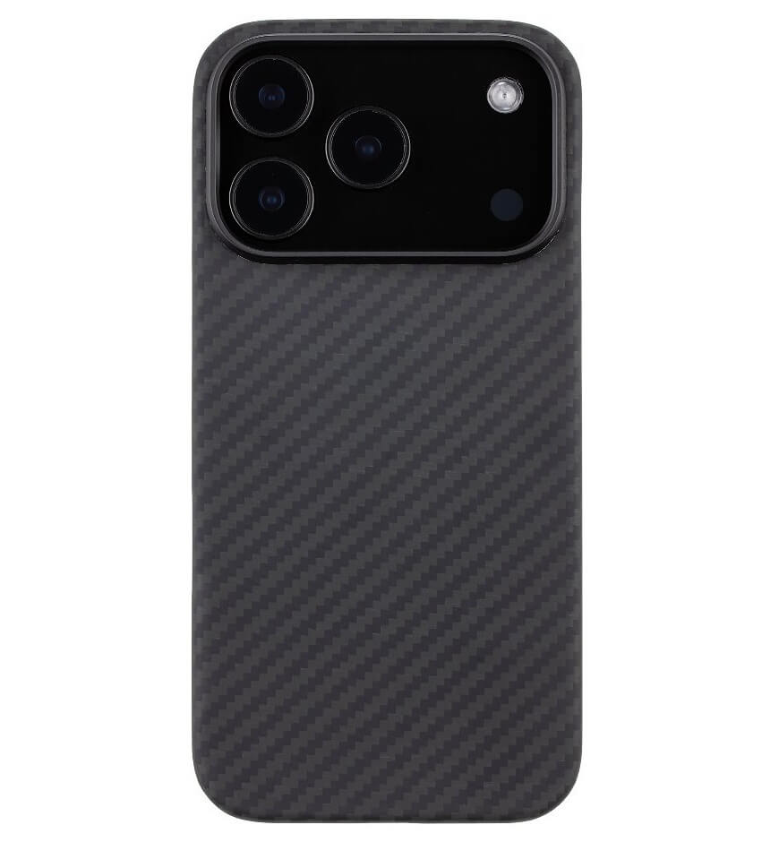 Magsafe Кевларен Калъф за iPhone 17 Pro Max, Tactical MagForce Aramid Case, Черен