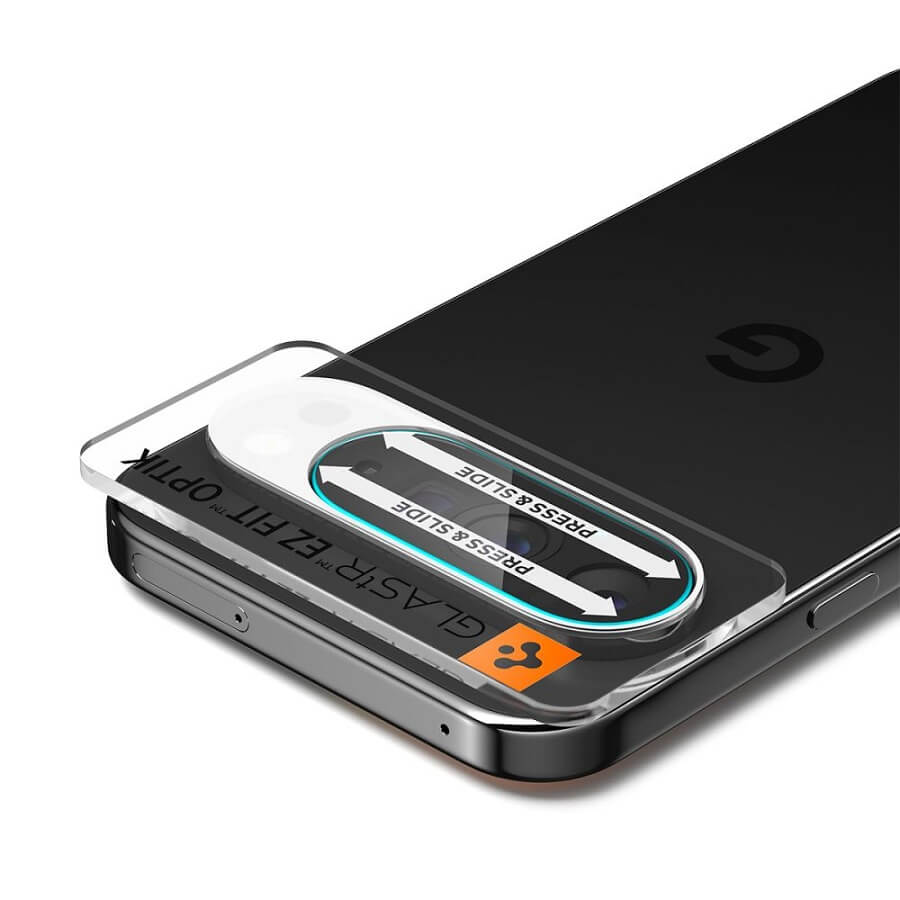 Протектор за Камерата на Google Pixel 10, Spigen EZ Fit Cam Glass 2бр., Прозрачен (6)