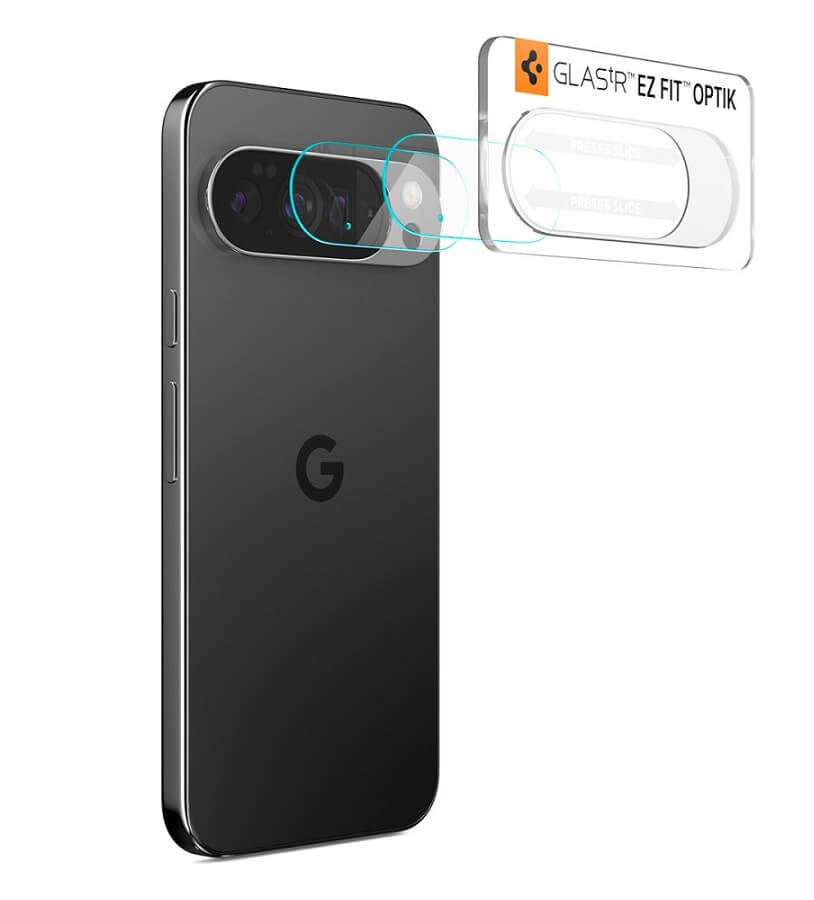 Протектор за Камерата на Google Pixel 10 Pro, Spigen EZ Fit Cam Glass 2бр., Прозрачен (3)