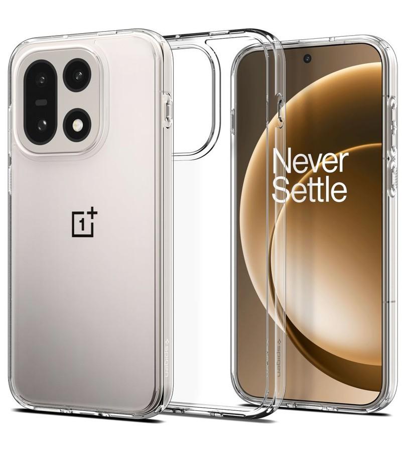 Противоударен Калъф за OnePlus 15, Spigen Ultra Hybrid Case, Прозрачен (2)