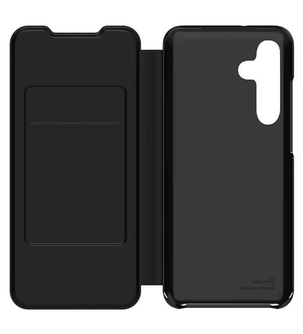 Оригинален Калъф за Samsung A35 Anymode Wallet Book Case GP-FWA715AMABW, Черен (3)