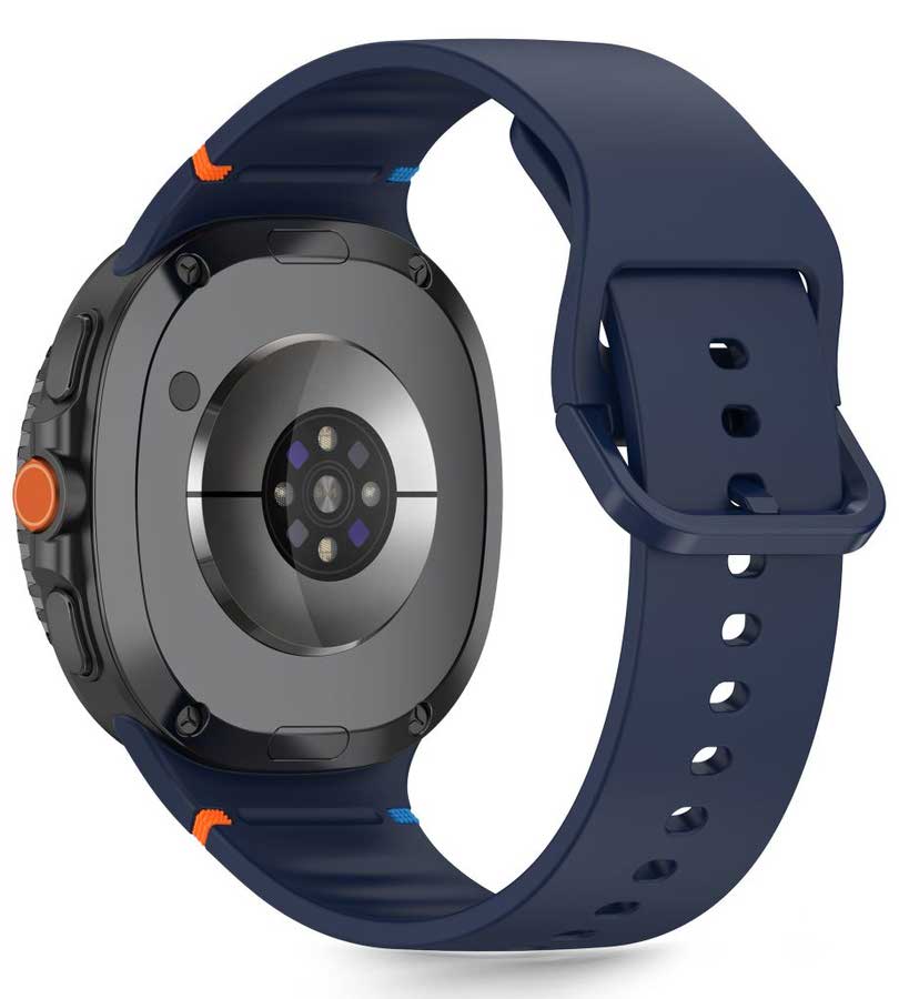Силиконова Каишка за Samsung Watch 8/ 8 Classic 40/ 44/ 46mm, Tech-Protect Silicone Band, Син (2)