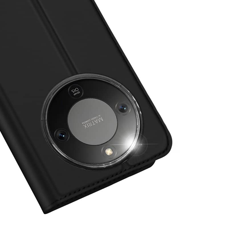 Кожен Калъф за Honor Magic 8 Lite, Dux Ducis Skin Pro Book Case, Черен (3)
