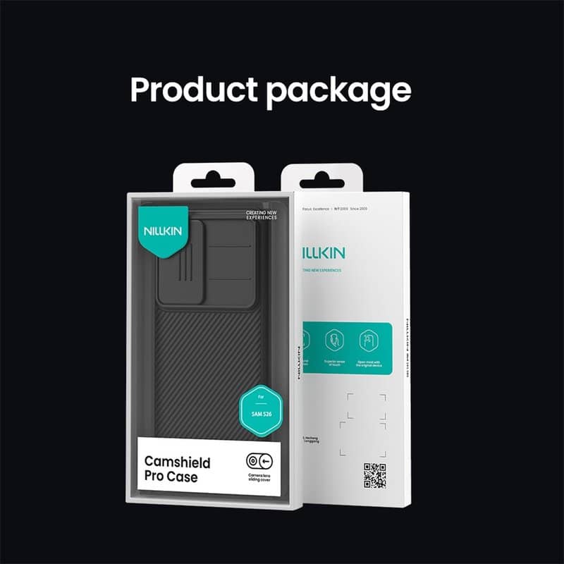 Калъф с Плъзгач за Камера за Samsung S26, Nillkin CamShield Pro Case, Черен (13)