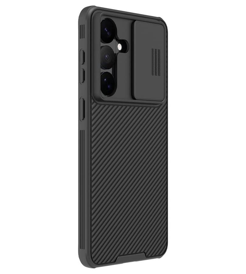 Калъф с Плъзгач за Камера за Samsung S26 Plus, Nillkin CamShield Pro Case, Черен (3)