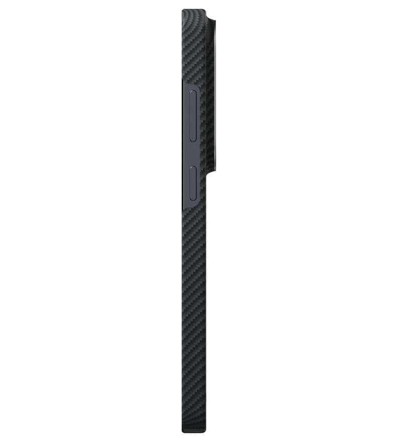 Magsafe Калъф за Samsung S26 Ultra, Pitaka Edge Case Black/Grey, Черен (6)