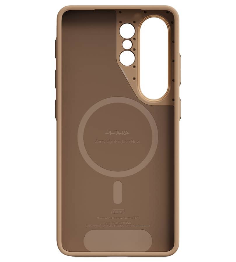 Magsafe Калъф за Samsung S26 Ultra, Pitaka Cairn Sunset Case, Кафяв (3)