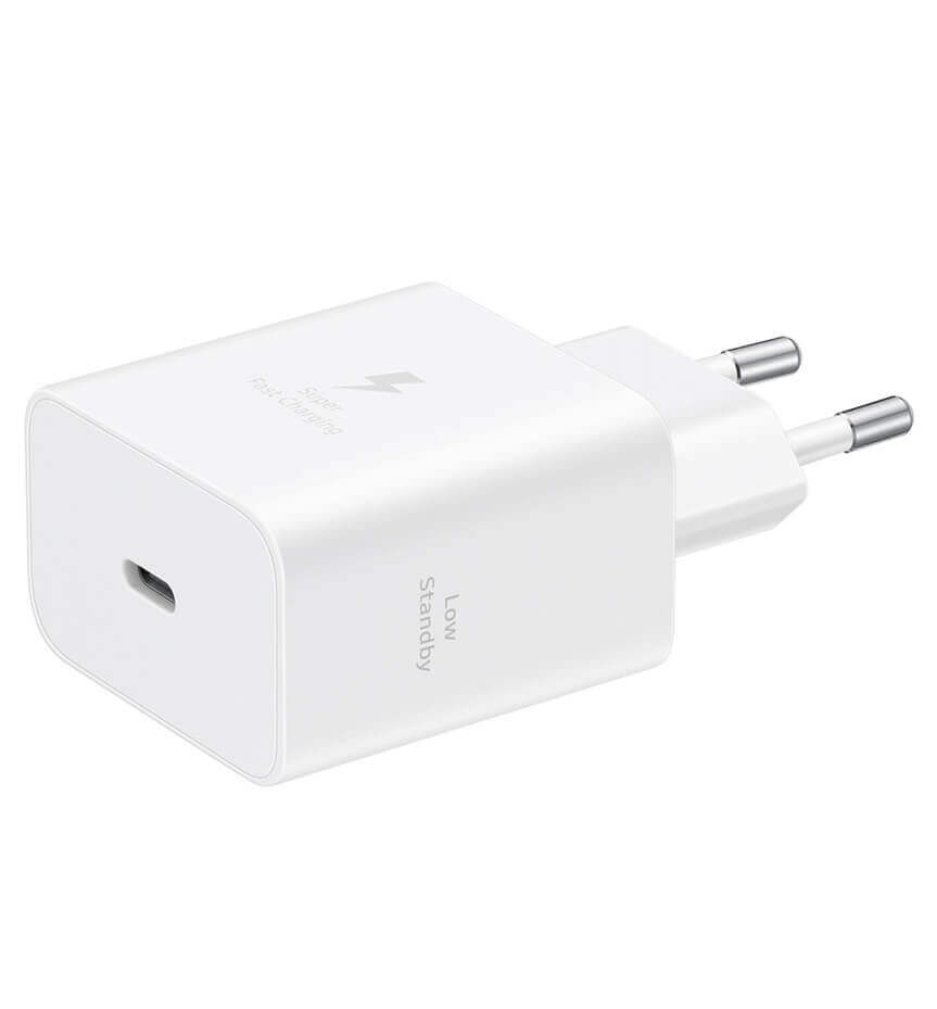 Оригинално Зарядно Samsung 45W 220v Super Fast Charger и USB-C Кабел 1.8m EP-T4511XWE, Бял (4)