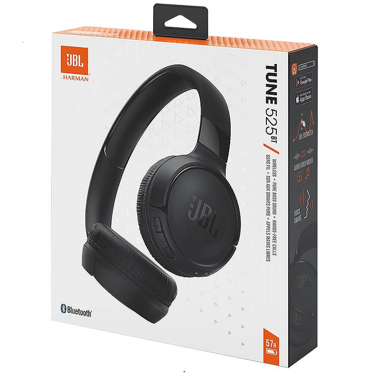 Безжични Слушалки, JBL Tune 525BT Headphones Bluetooth, Черен (5)