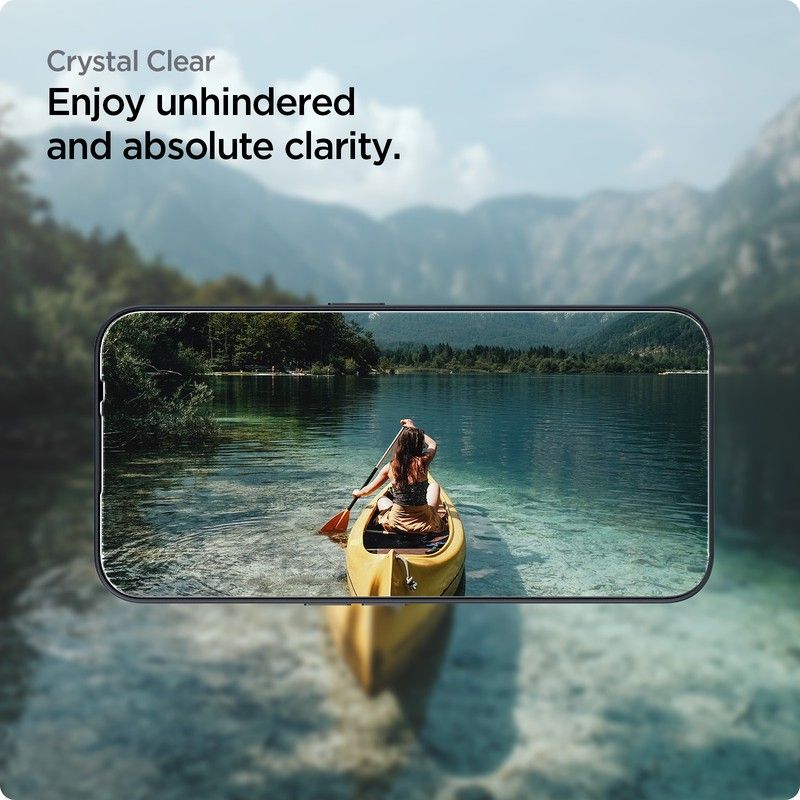 Стъклен Протектор за Nothing Phone 2A/ Plus, Spigen Align Master Glass Tr 2бр., Прозрачен (11)