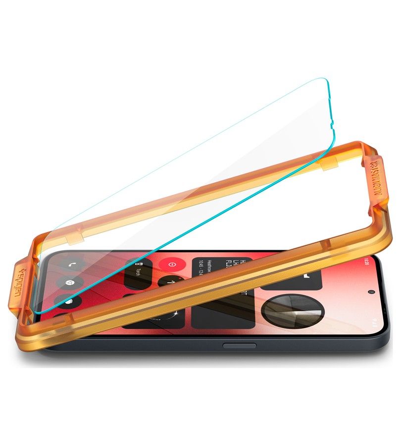Стъклен Протектор за Nothing Phone 2A/ Plus, Spigen Align Master Glass Tr 2бр., Прозрачен (4)