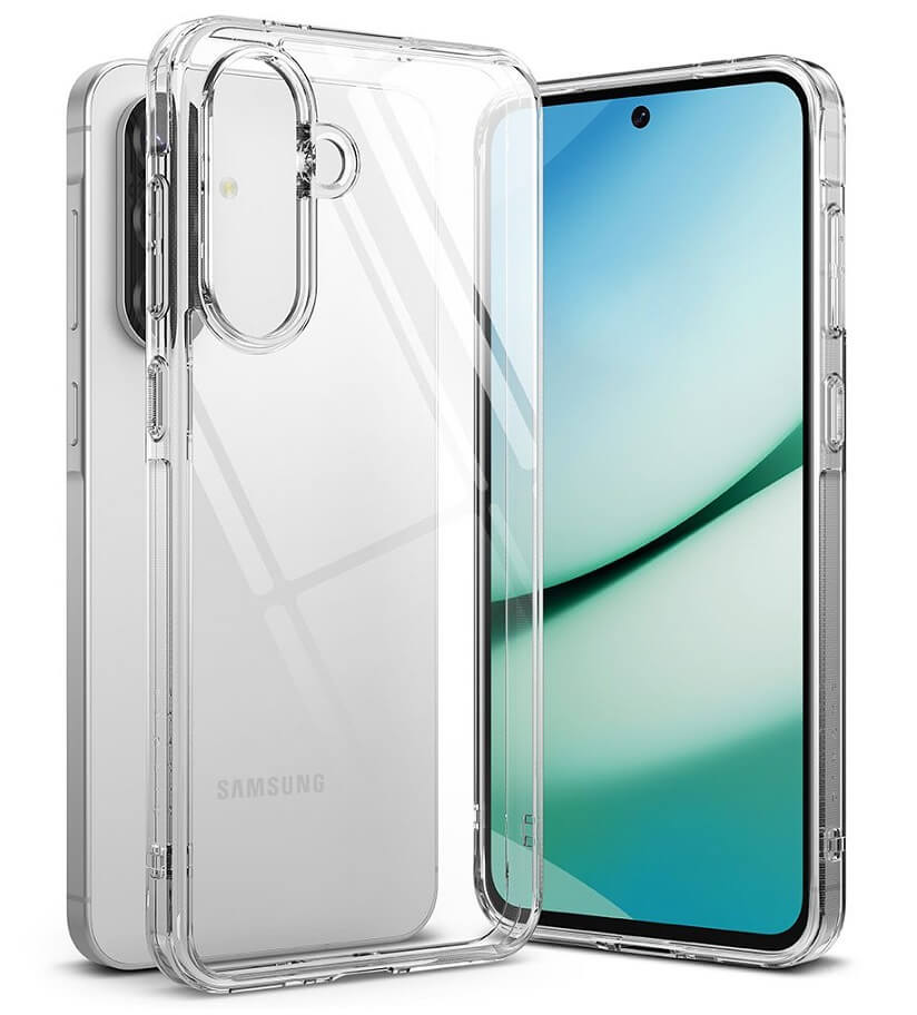Противоударен Хибриден Калъф за Samsung A56, Ringke Fusion Case, Прозрачен (3)
