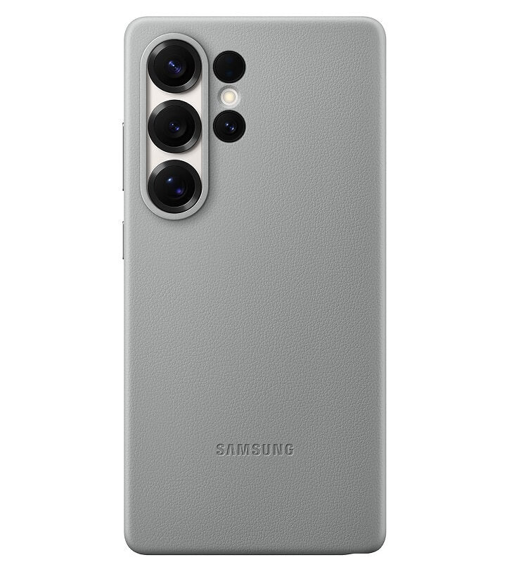 Оригинален Кожен Калъф за Samsung S25 Ultra, Kindsuit Case EF-VS938PJEGWW, Сив