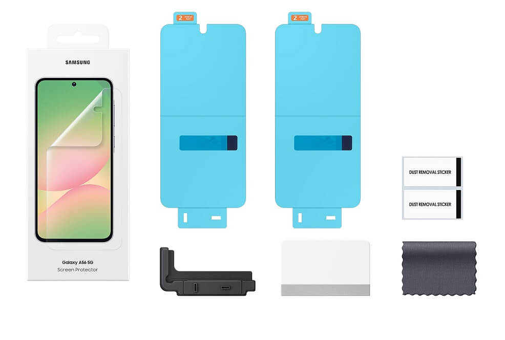 Оригинален Протектор за Samsung A56, Anti-Reflecting Screen Folio Glass EF-UA566CTEGWW, Прозрачен (3)