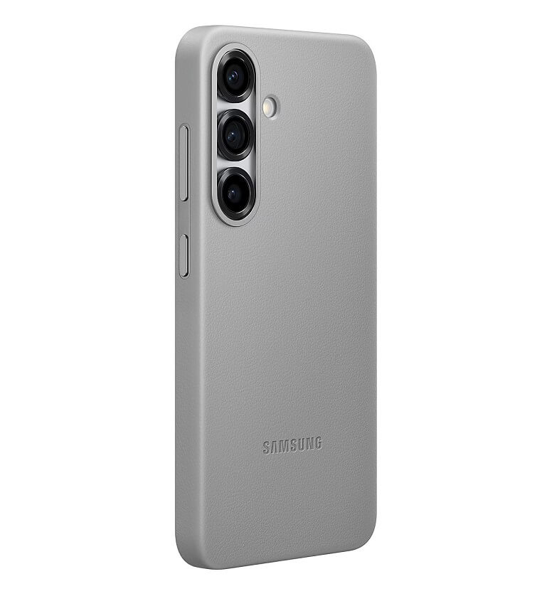 Оригинален Кожен Калъф за Samsung S25, Kindsuit Case EF-VS931PJEGWW, Сив (3)