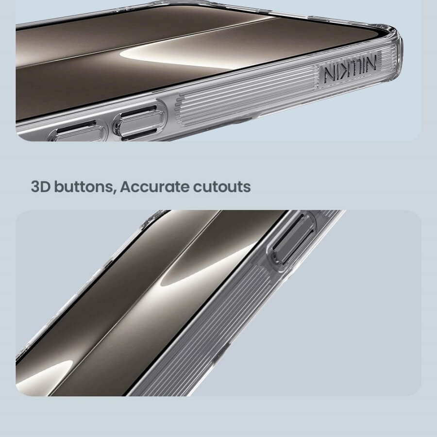 Magsafe Калъф за iPhone 17e/ 16e, Nillkin Nature Pro Case, Прозрачен (10)