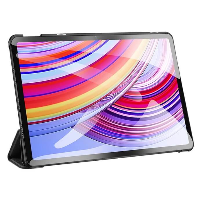 Калъф с Pen Поставка за Xiaomi Redmi Pad 1/2 Pro 12.1, Dux Ducis Domo Case, Черен (2)