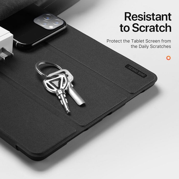 Калъф с Pen Поставка за iPad Air 13" M4/ M3/ M2, Dux Ducis Domo Case, Черен (6)