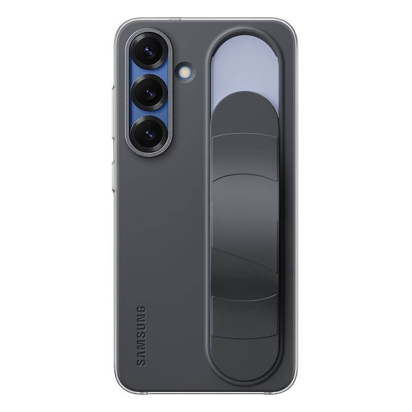 Оригинален Калъф с Държач за Samsung S25 Plus, Standing Strap Case EF-GS936CBEGWW, Черен (2)