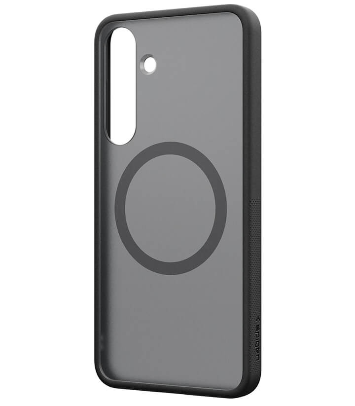 Magsafe Калъф за Samsung S25 Plus, Spigen Capella Magnet Case, Черен (3)