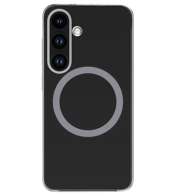 Magsafe Оригинален Калъф за Samsung S25 Clear Magnet Case GP-FPS931SAATW, Прозрачен