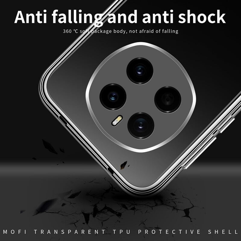 Силиконов Калъф за Honor Magic 7, Slim Transperant Case, Прозрачен (7)