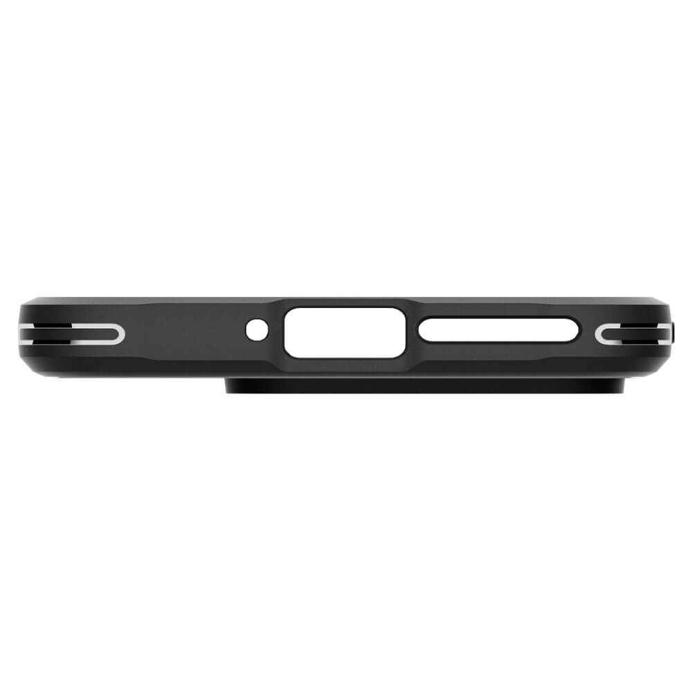 Противоударен Калъф за Xiaomi 15, Spigen Rugged Armor Case, Черен (6)