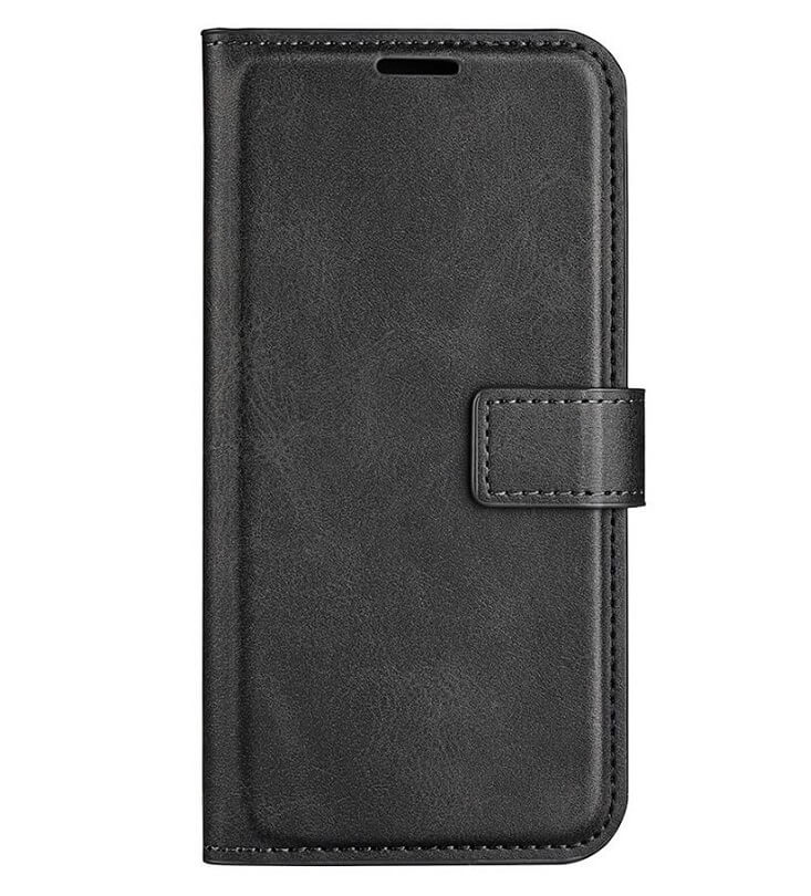 Кожен Калъф с Джобове за Honor Magic 7 Pro, Wallet Book Case, Черен