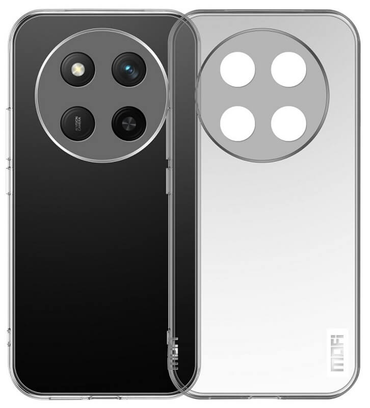Силиконов Калъф за Honor Magic 7 Lite, Slim Transperant Case, Прозрачен