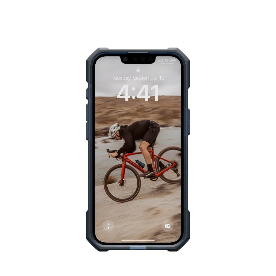 MagSafe Противоударен Калъф за iPhone 17e/ 16e, UAG Essential Armor Case, Син (7)