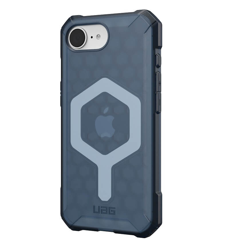 MagSafe Противоударен Калъф за iPhone 17e/ 16e, UAG Essential Armor Case, Син (3)
