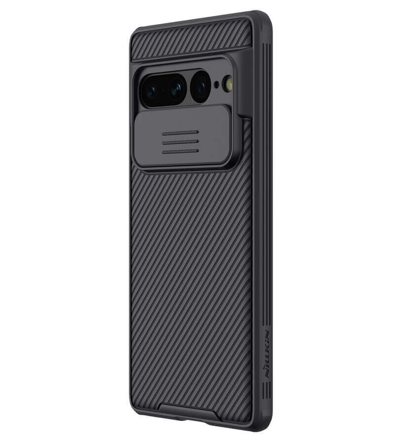 Калъф с Плъзгач за Камера за Google Pixel 7 Pro, Nillkin CamShield Case, Черен (2)