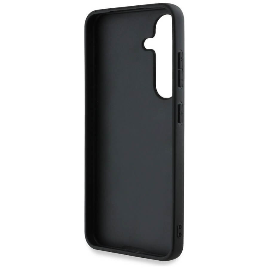 Калъф за Samsung S25, Karl Lagerfeld PU Mono K. Head PIN Case, Черен (6)