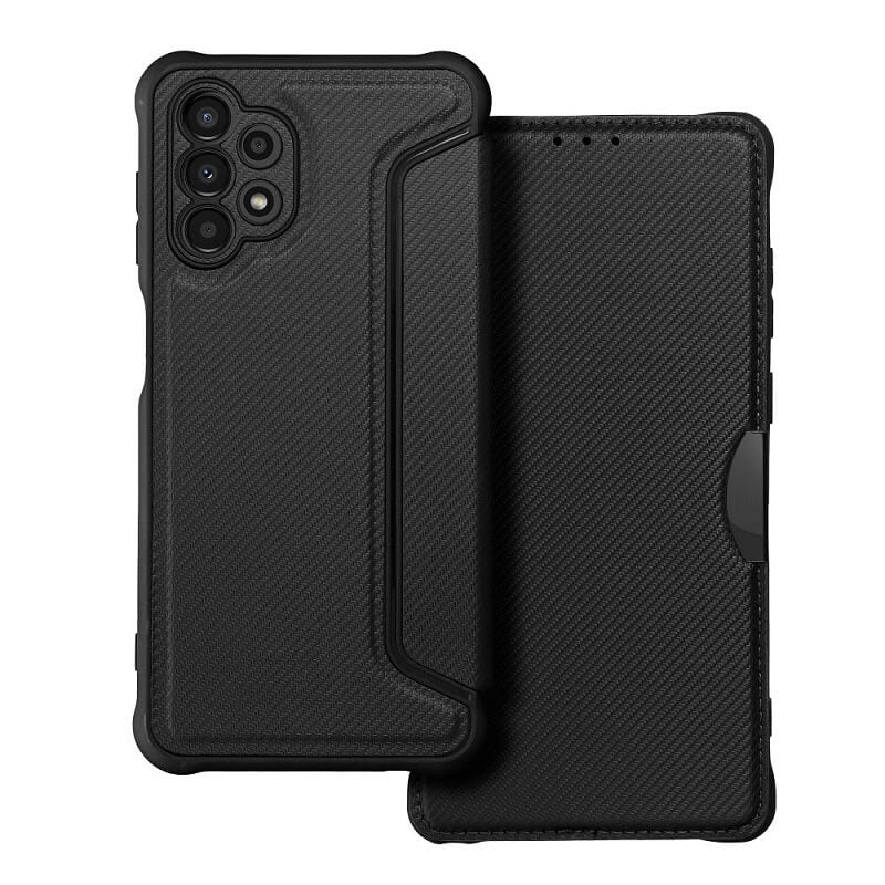 Противоударен Калъф за Samsung S22 Ultra, Razor Book Case, Черен