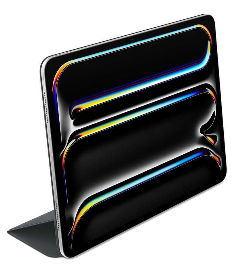Оригинален Калъф за iPad Pro 13 2025-2024, Apple Smart Folio Case MWK33ZM/A, Черен (6)